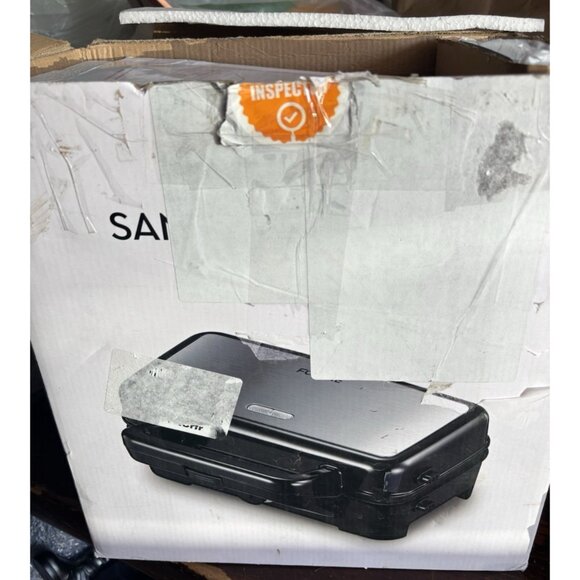 3-in-1 Waffle Sandwich Panini Maker Removable Plates 1200W Grill *Damaged box* - Picture 5 of 14